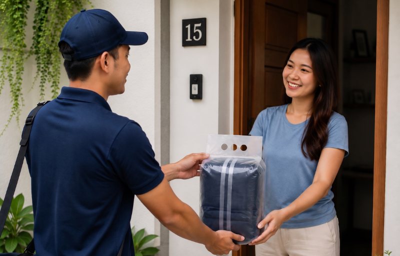 Kurir Laundry Antar Jemput